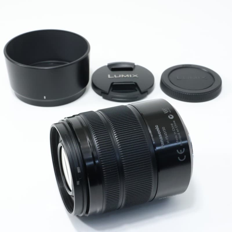 LUMIX G VARIO 45-150mm/F4.0-5.6 ASPH./MEGA O.I.S. ブラック H-FS45150-KA