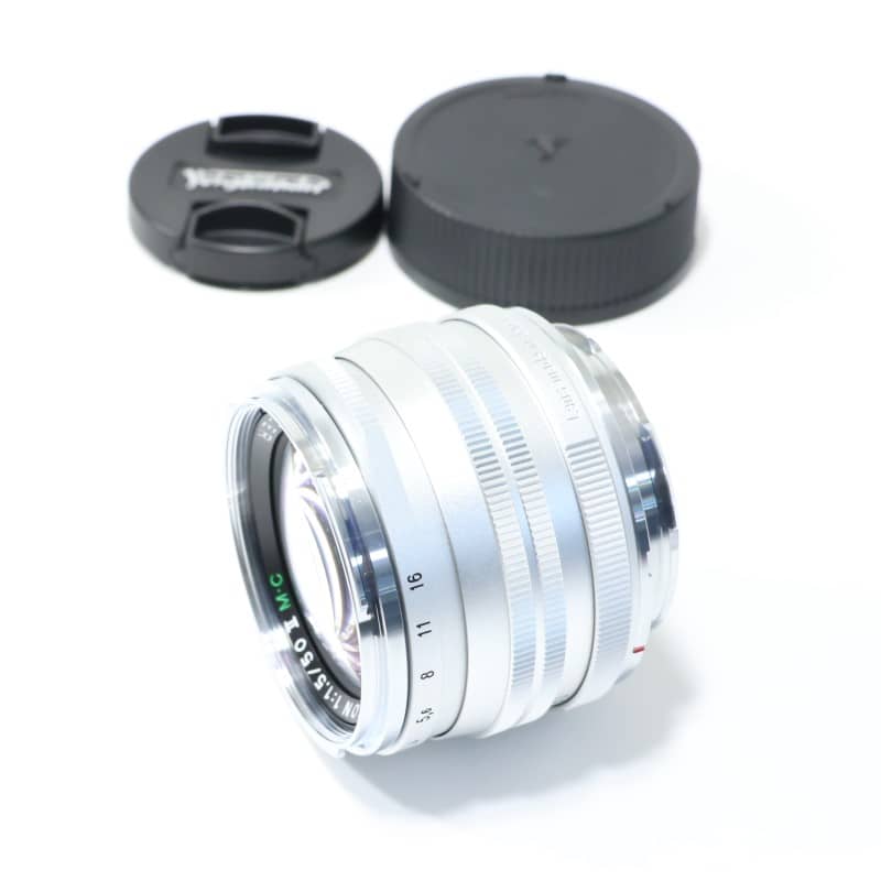 NOKTON vintage line 50mm F1.5 Aspherical Ⅱ VM シルバー MC
