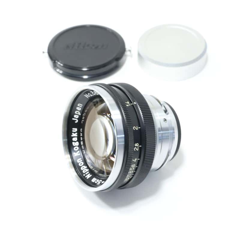 Nikkor SC 5cm F1.4 黒鏡胴 Sマウント