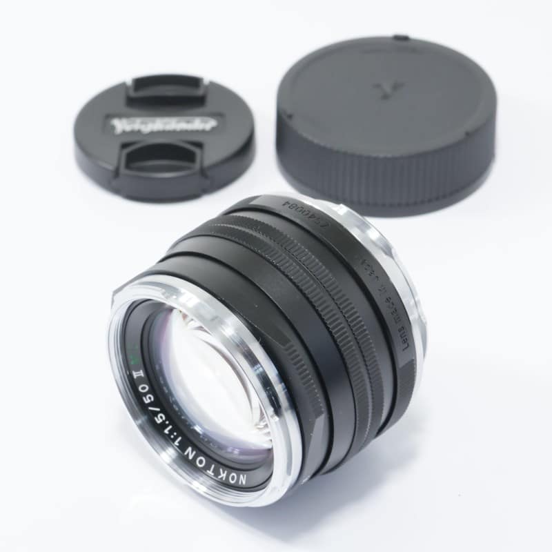 NOKTON vintage line 50mm F1.5 Aspherical Ⅱ VM ブラック MC