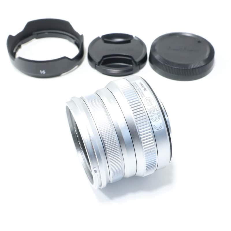 フジノンレンズ XF16mmF2.8 R WR シルバー