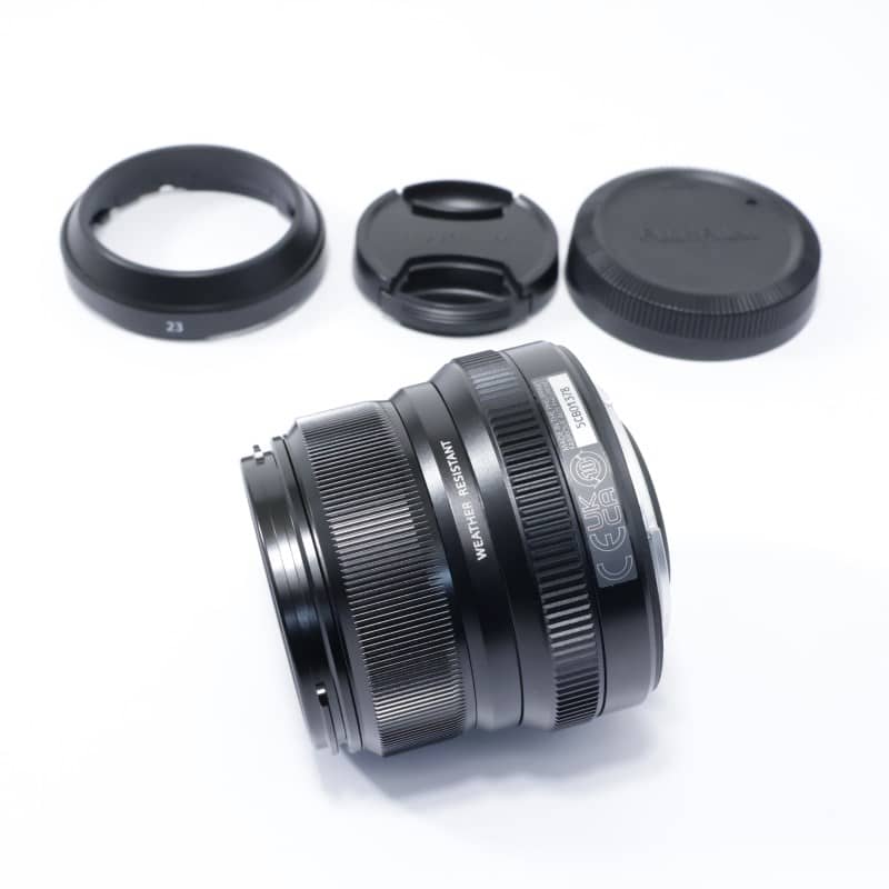 富士フイルム フジノンレンズ XF23mmF2 R WR ブラック AB+ランク 中古