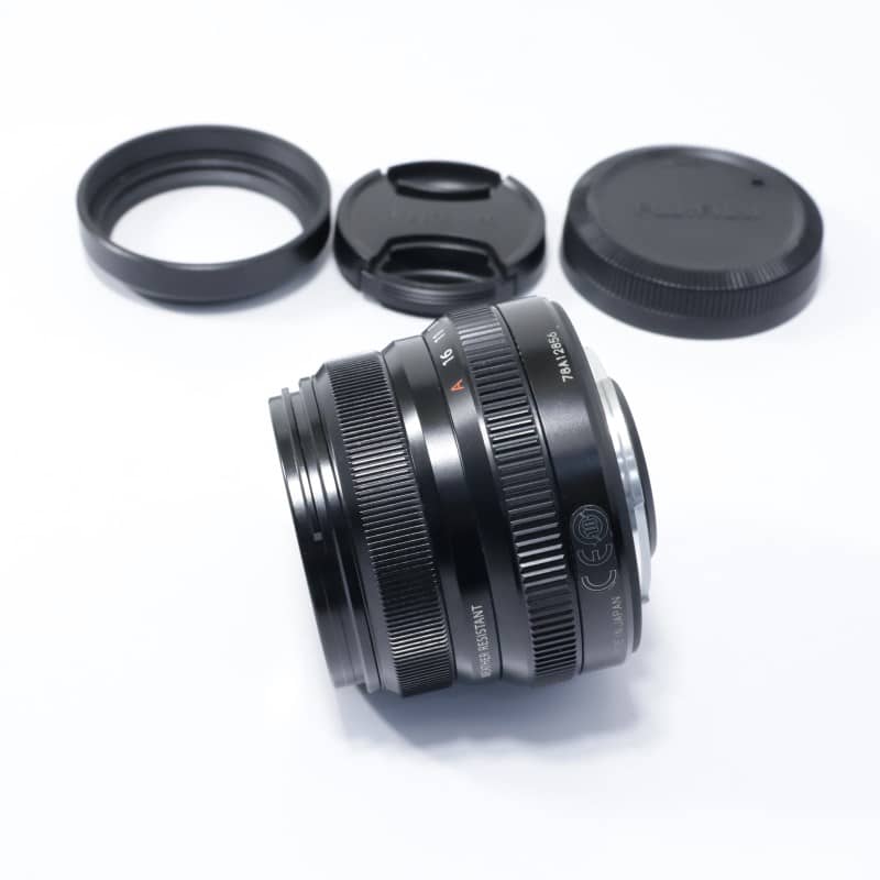 富士フイルム フジノンレンズ XF35mmF2 R WR ブラック ABランク 中古