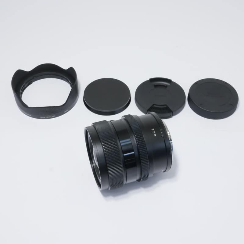 20mm F2 DG | Contemporary Lマウント ブラック