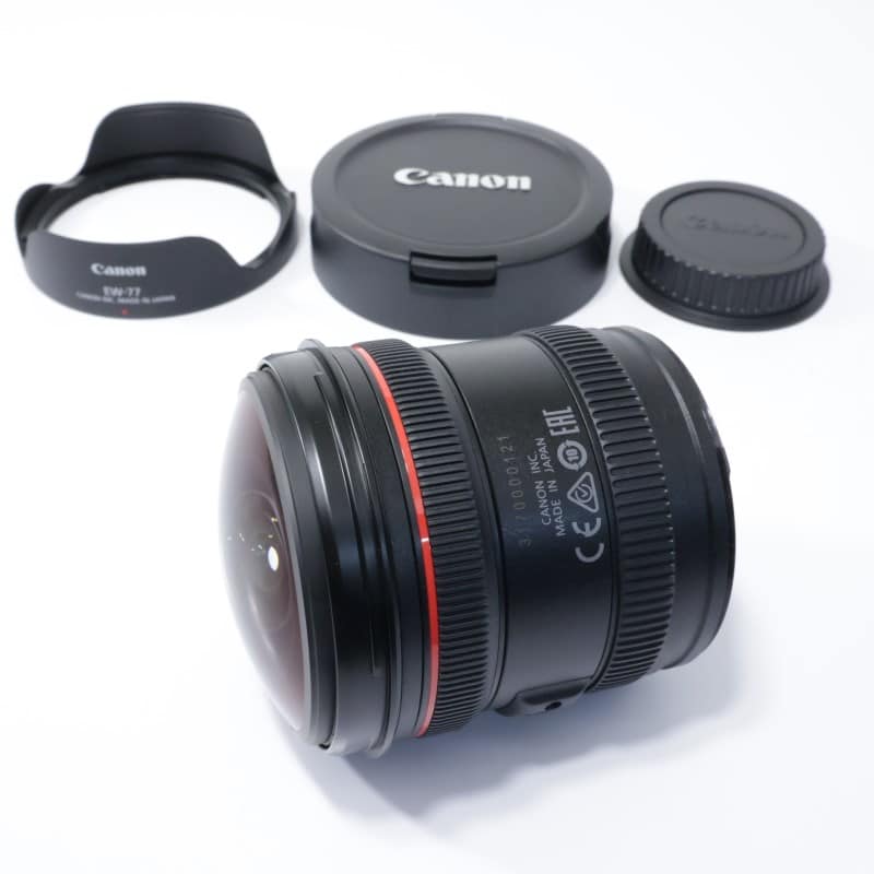 Canon EF8-15mm F4L フィッシュアイ USM Aランク 中古｜フジヤカメラ