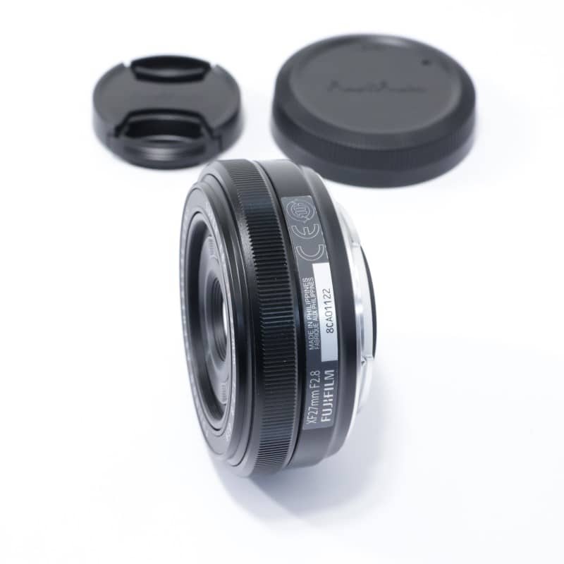 富士フイルム フジノンレンズ XF27mmF2.8 ブラック ABランク 中古