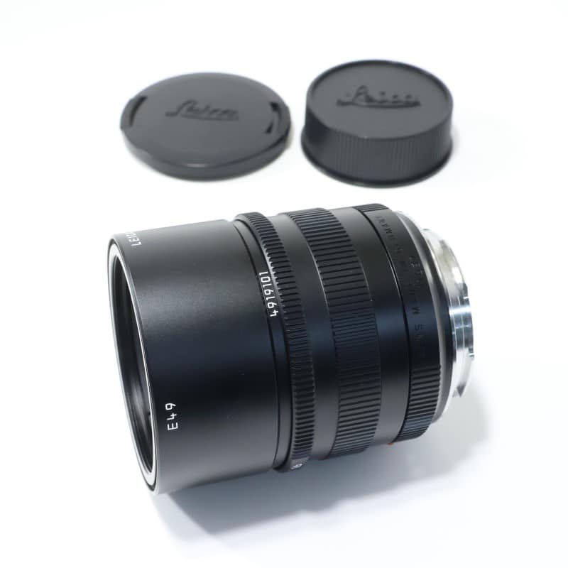 ライカ アポ・ズミクロンM f2/75mm ASPH. ブラック 11637C