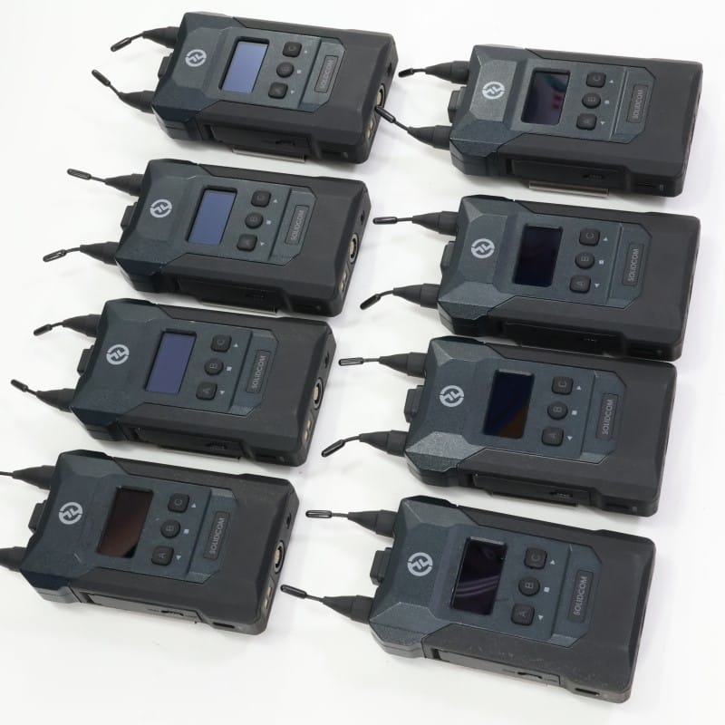 Solidcom M1 (8Beltpacks) [ワイヤレスインターカムシステム]