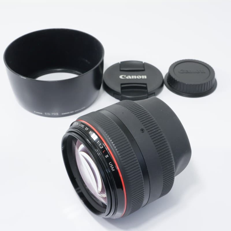 Canon EF 85mm 1.2 L II USM AB-ランク 中古｜フジヤカメラ