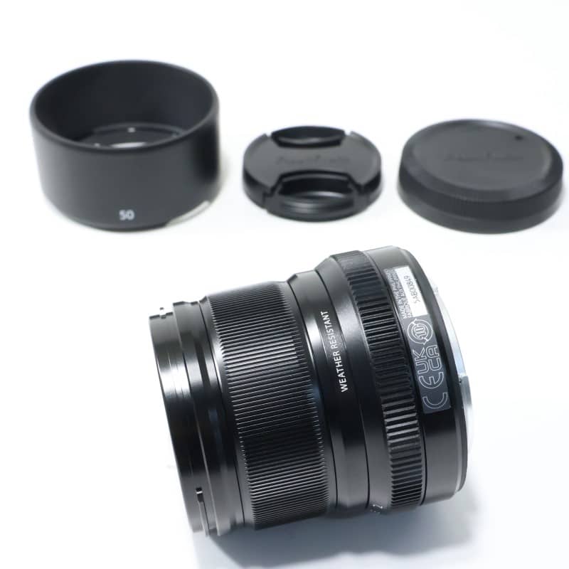 フジノンレンズ XF50mmF2 R WR ブラック