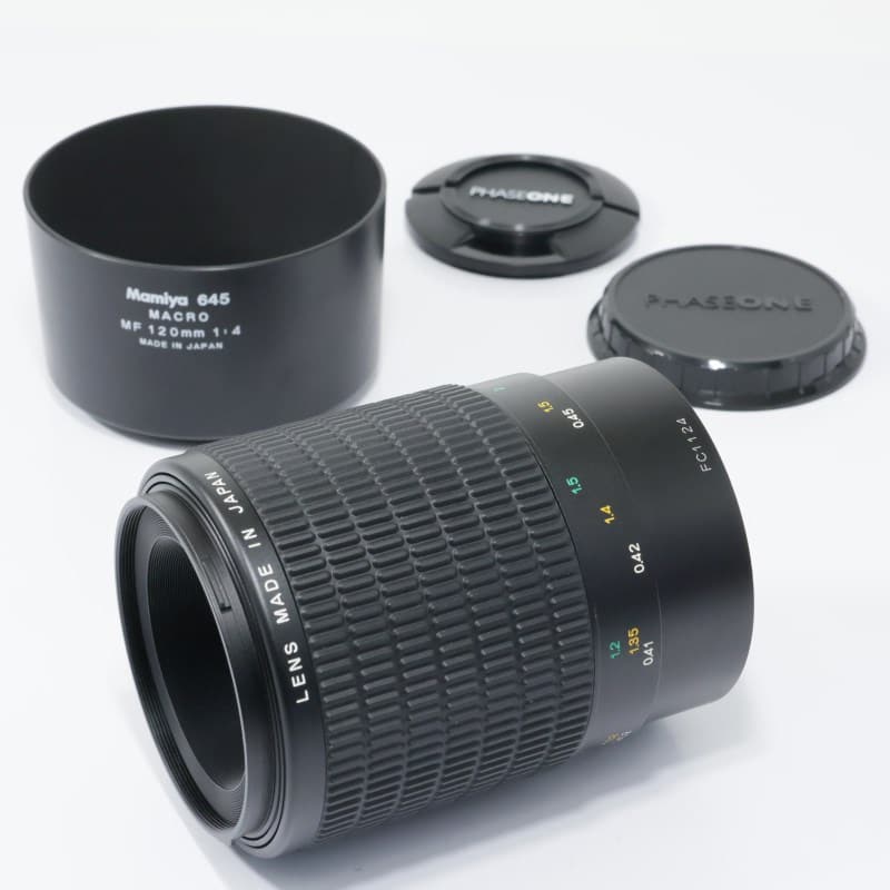 Mamiya 645AF Macro MF 120mm F4 旧タイプ ABランク 中古｜フジヤカメラ