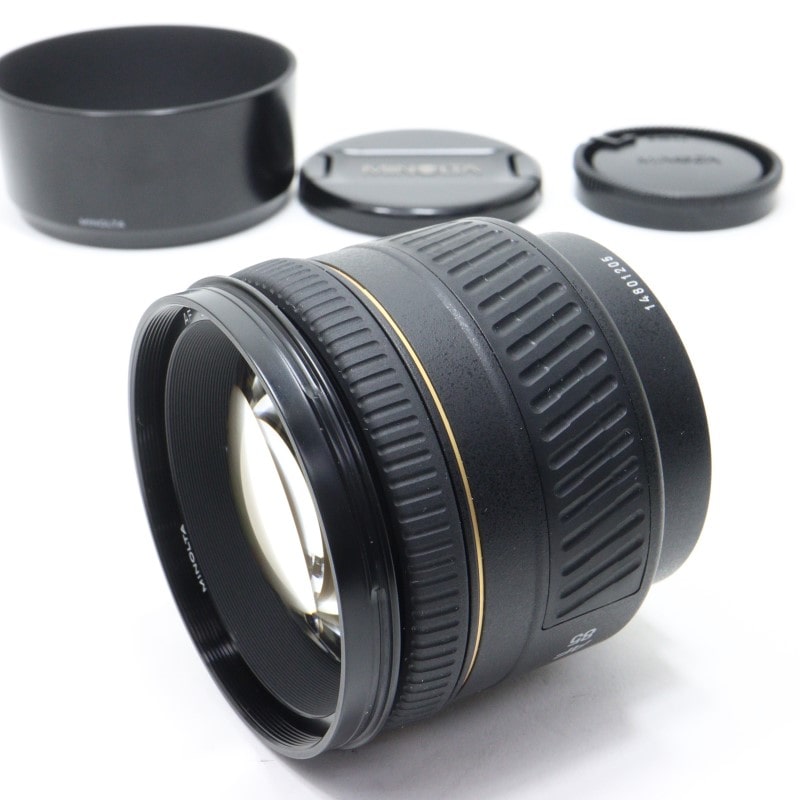 MINOLTA AF 85mm F1.4 G 中古 C2120141123425｜フジヤカメラ