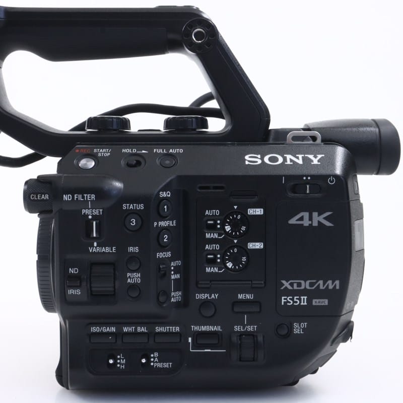 FS5 II レンズ付属なしモデル PXW-FS5M2