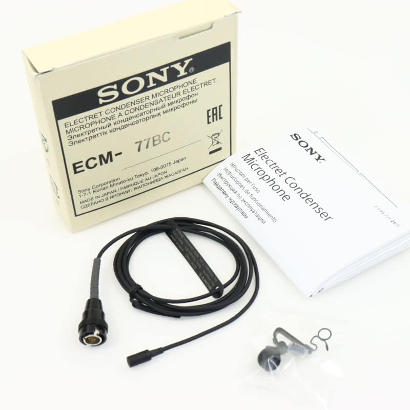 ECM-77BC/9X [エレクトレットコンデンサーマイクロホン]