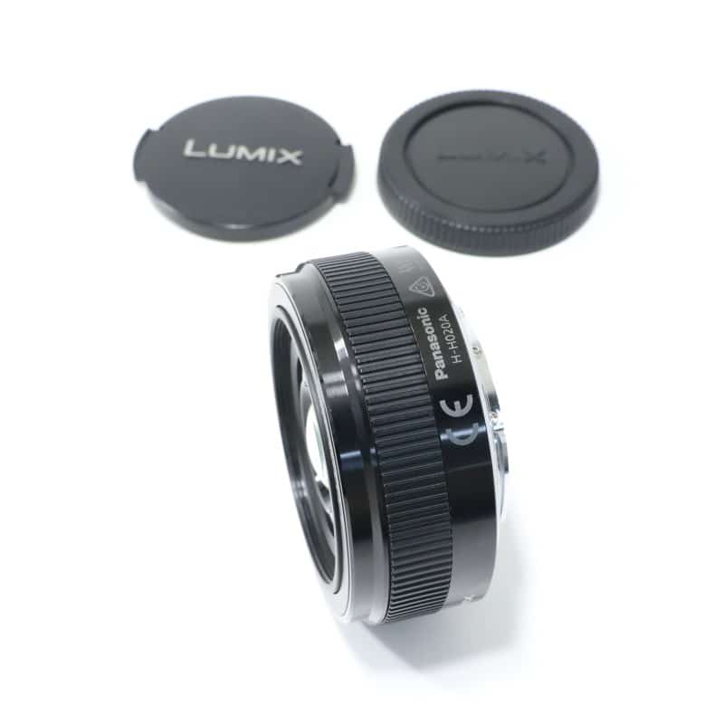 LUMIX G 20mm/F1.7 II ASPH. ブラック H-H020A-K