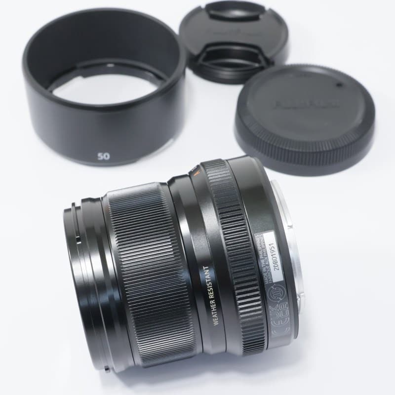 フジノンレンズ XF50mmF2 R WR ブラック