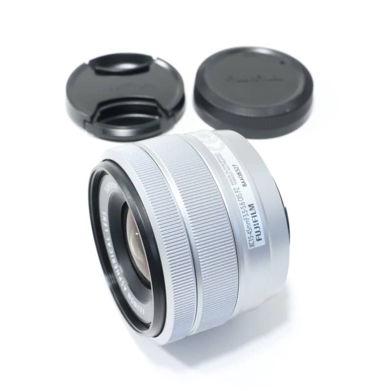フジノンレンズ XC15-45mmF3.5-5.6 OIS PZ シルバー