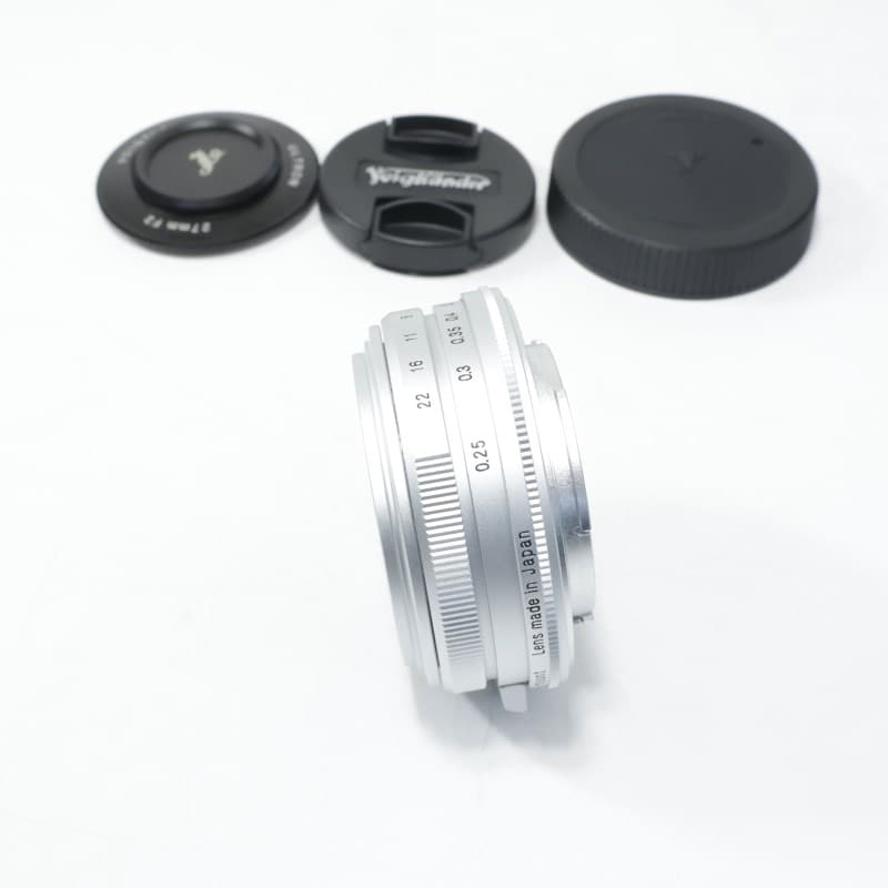 ULTRON 27mm F2 シルバー X-mount