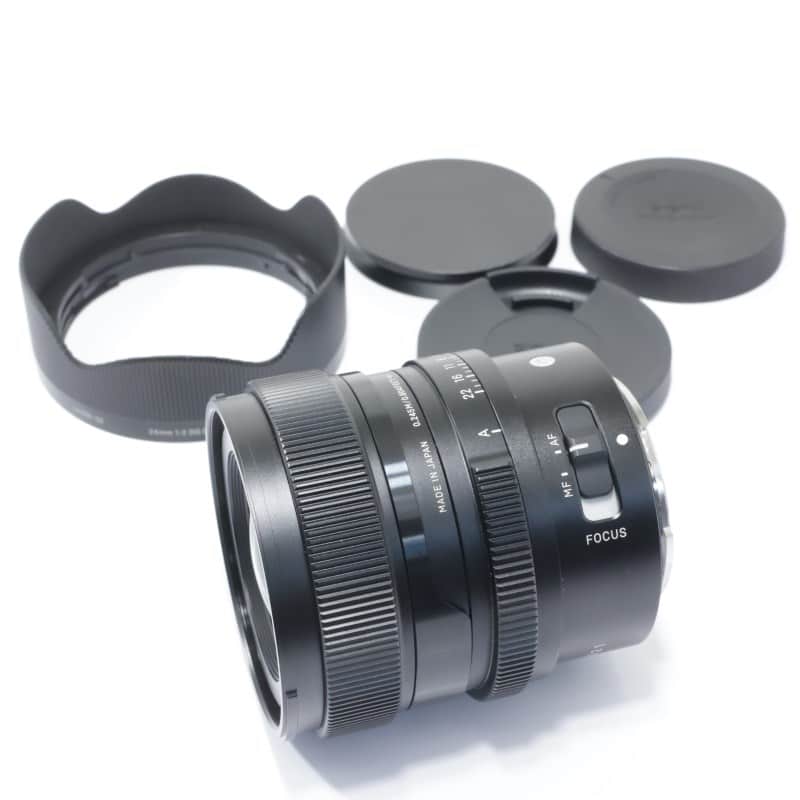 SIGMA 24mm F2 DG DN | Contemporary ソニーEマウント AB-ランク 中古