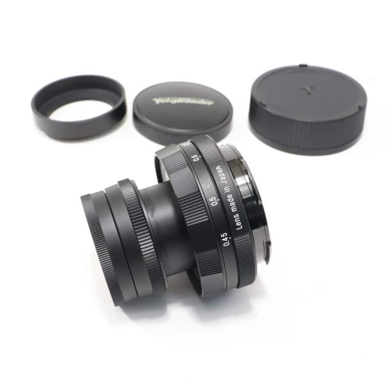 APO-LANTHAR 50mm F3.5 VM Type I マットブラックペイント