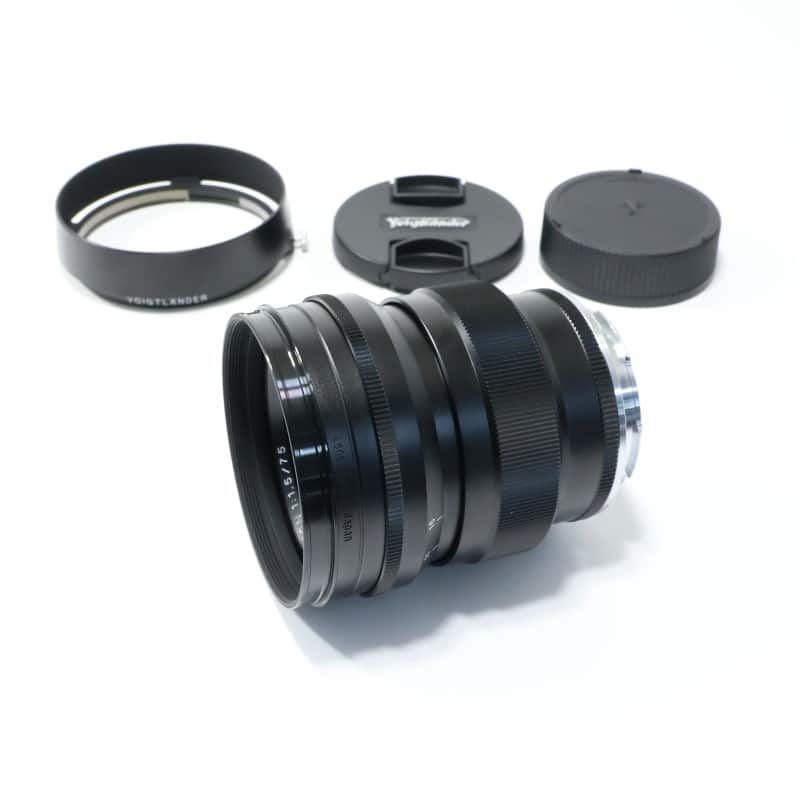 NOKTON Vintage Line 75mm F1.5 Aspherical VM ブラック