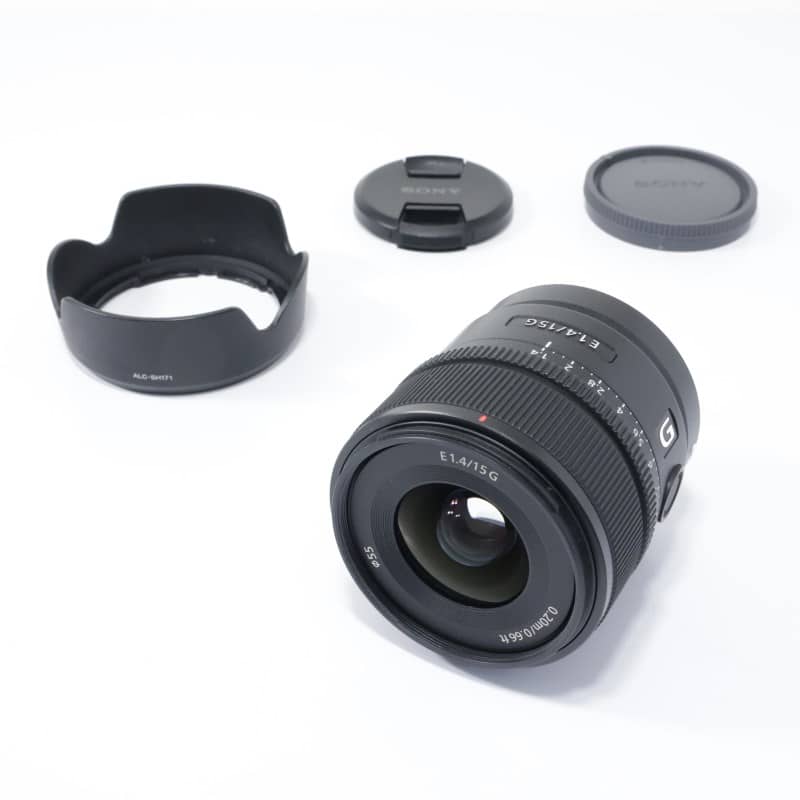 SONY E 15mm F1.4 G SEL15F14G AB-ランク 中古｜フジヤカメラ