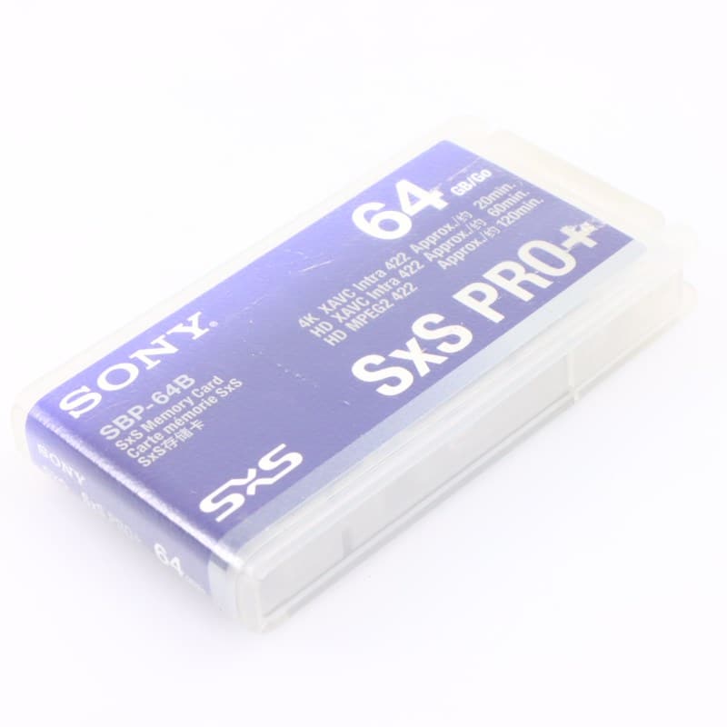 SBP-64B SXSメモリーカード SxS PRO+ 64GB