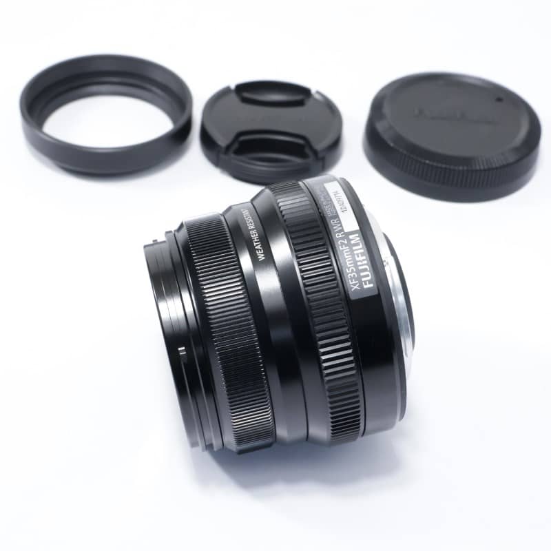 富士フイルム フジノンレンズ XF35mmF2 R WR ブラック AB-ランク 中古