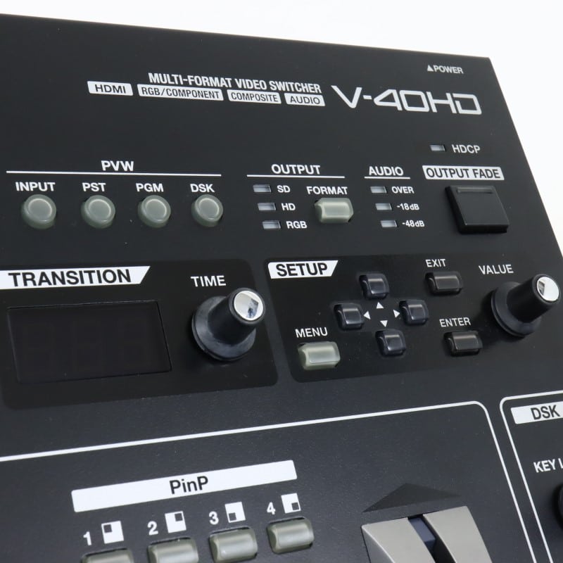 V-40HD [マルチフォーマット・ビデオ・スイッチャー]