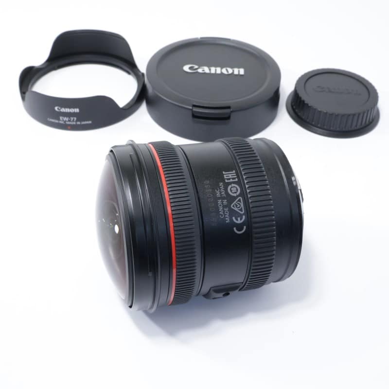 Canon EF8-15mm F4L フィッシュアイ USM AB+ランク 中古｜フジヤカメラ