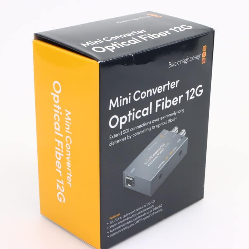 CONVMOF12G [Mini Converter Optical Fiber 12G]