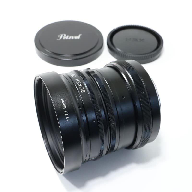 NEW PETZVAL 55mm1.7 MKII アルミニウムブラック ソニーE