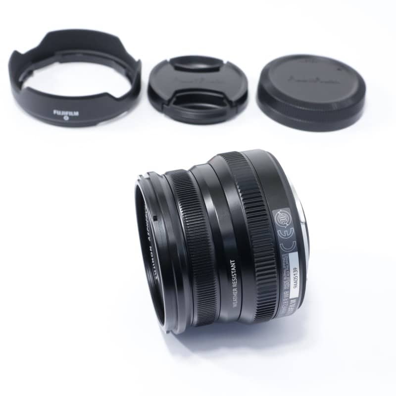 富士フイルム フジノンレンズ XF16mmF2.8 R WR ブラック Aランク 中古