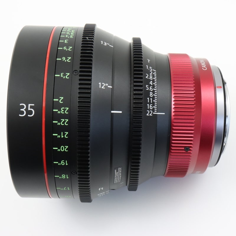 CANON シネレンズ CN-E 35mm T1.5 L F（フィート表記） CANON シネレンズ CN-E 35mm T1.5 L F（フィート表記）