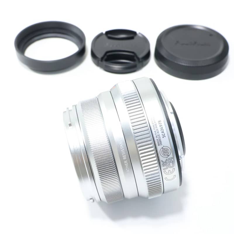 フジノンレンズ XF35mmF2 R WR シルバー