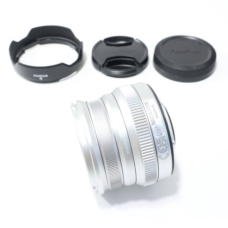 フジノンレンズ XF16mmF2.8 R WR シルバー