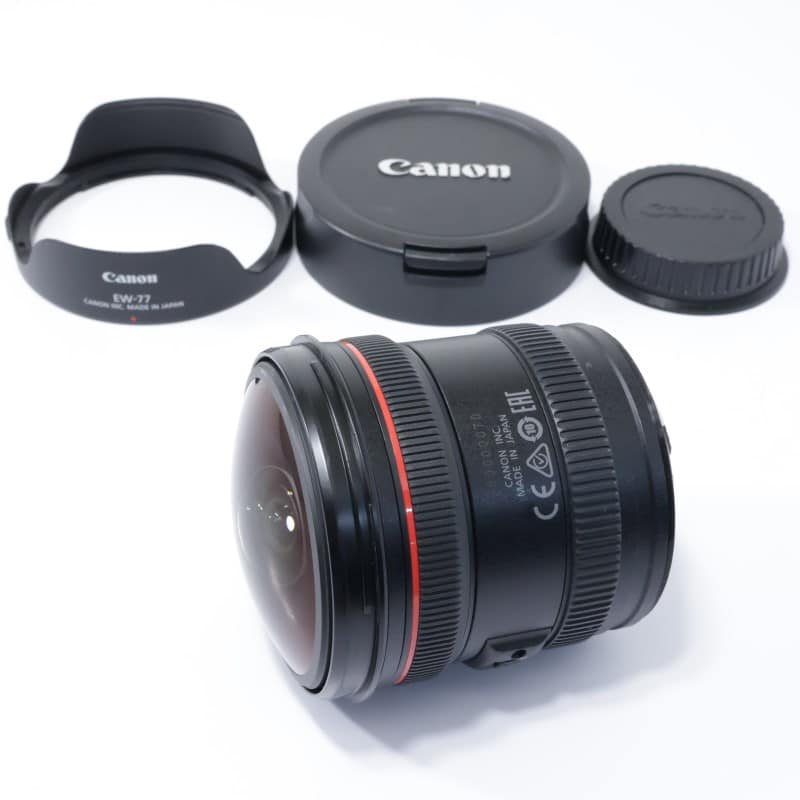 Canon EF8-15mm F4L フィッシュアイ USM AB-ランク 中古｜フジヤカメラ