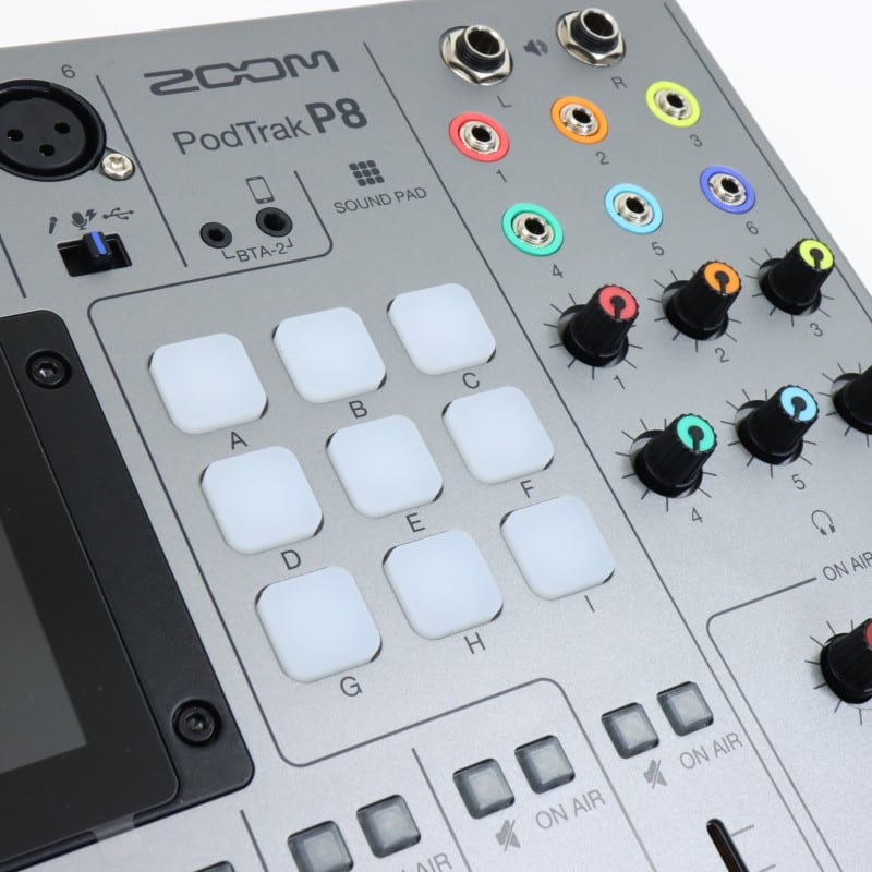 PodTrak P8 [ポッドキャスト用ポータブルマルチトラックレコーダー]