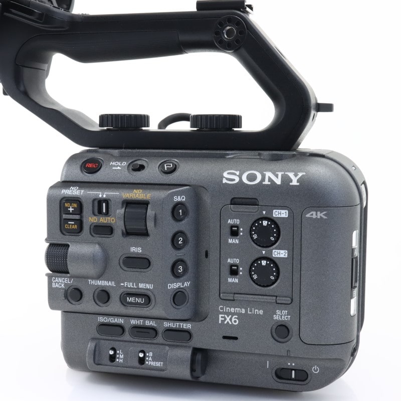 ソニー Cinema Line カメラ ILME-FX6V ボディ SONY SONY（ソニー） CinemaLineカメラ ILME-FX6V ボディ 新品 : AV SHOP