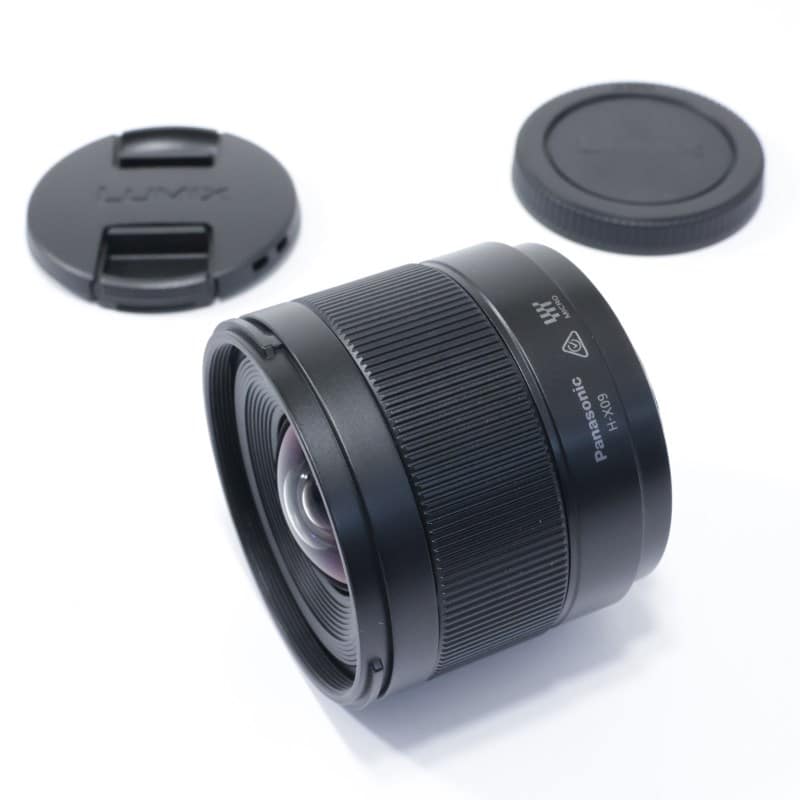 Panasonic LEICA DG SUMMILUX 9mm/F1.7 ASPH. H-X09 AB+ランク 中古