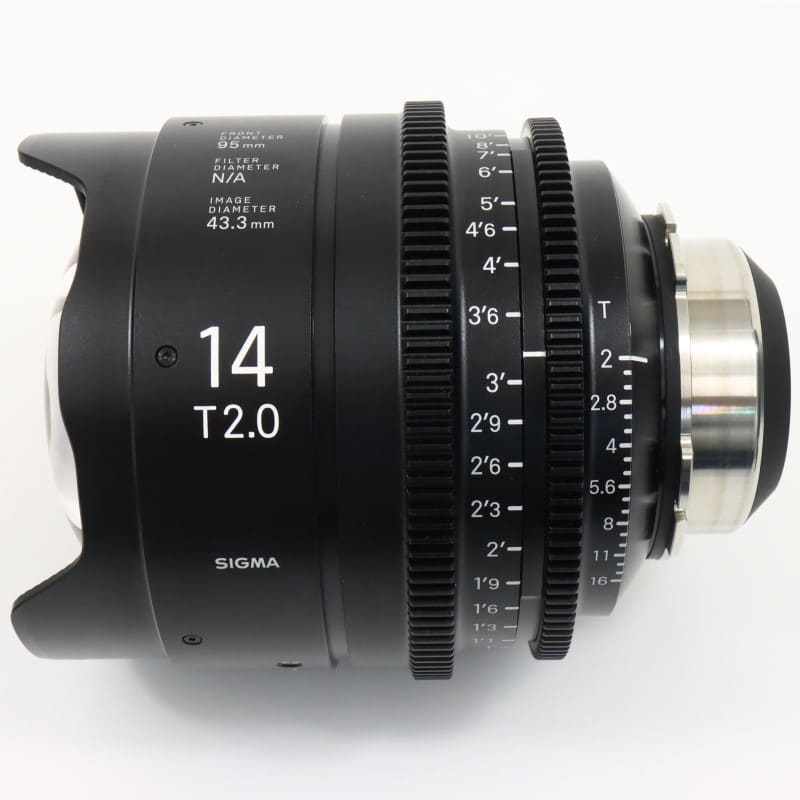 14mm T2 FF/PL feet [FF High Speed Prime Line PLマウント(/i Technology非対応) フィート表示]