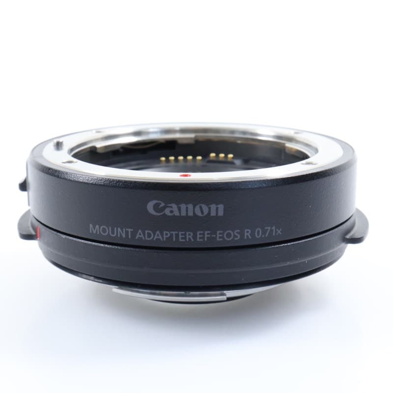 【未使用】キヤノン純正 Canon マウントアダプター EF-EOS R 元箱付 Canon マウントアダプター EF-EOS R 0.71× ABランク 中古｜フジヤカメラ