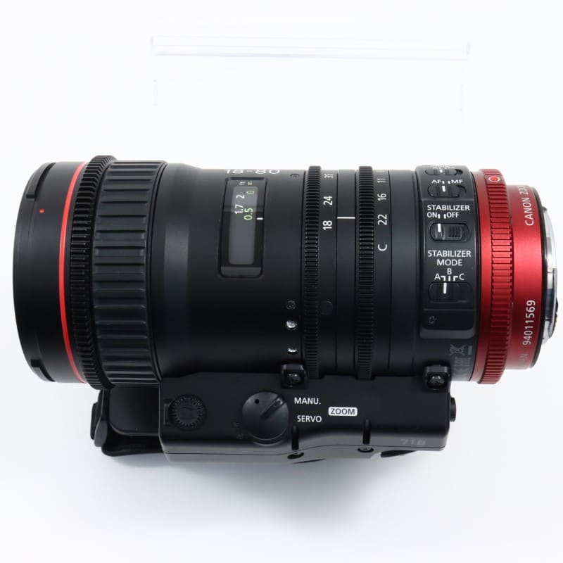 Canon CN-E18-80mm T4.4 L IS KAS S [トップエンドズームレンズ