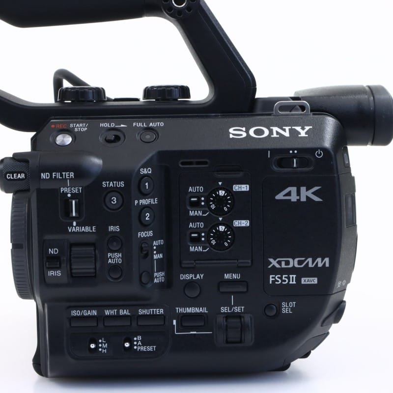PXW-FS5M2 [XDCAMメモリーカムコーダー FS5 II レンズ付属なしモデル]