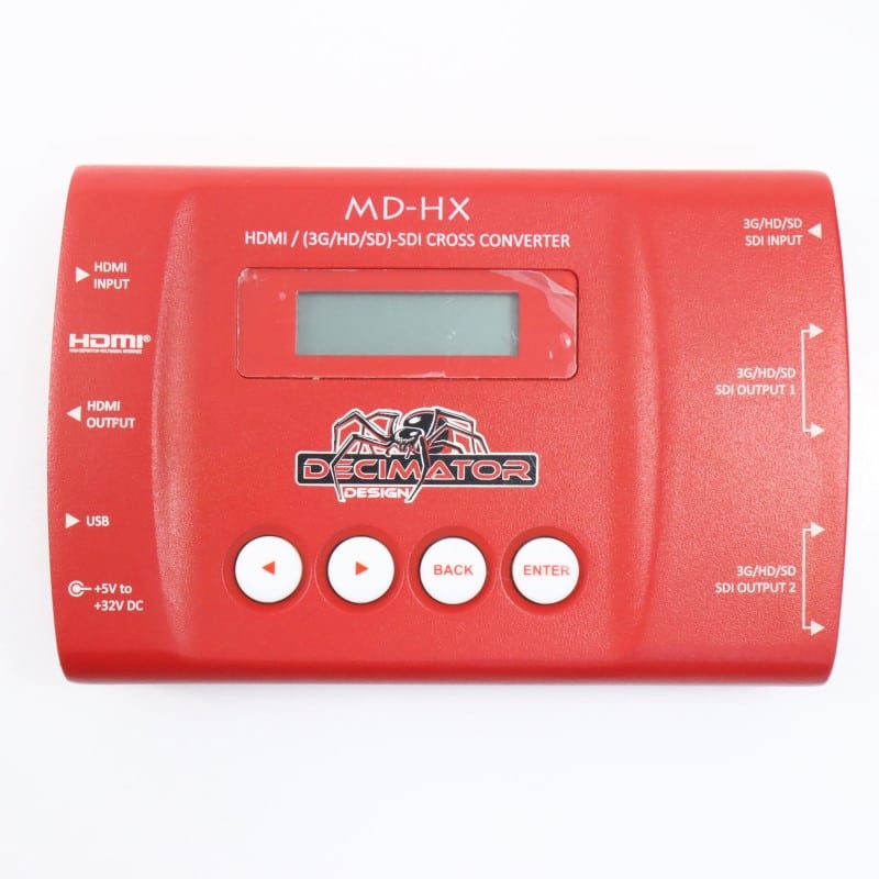 MD-HX [(3G/HD/SD)-SDI HDMI Cross Convertor]