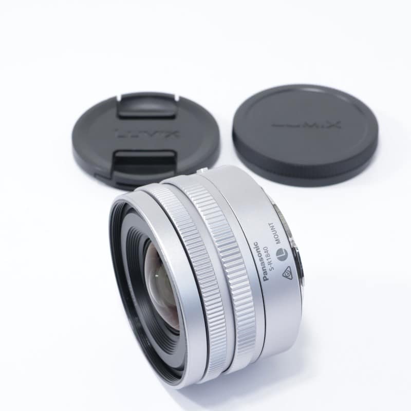 Panasonic LUMIX S 18-40mm F4.5-6.3 シルバー S-R1840 Aランク 中古