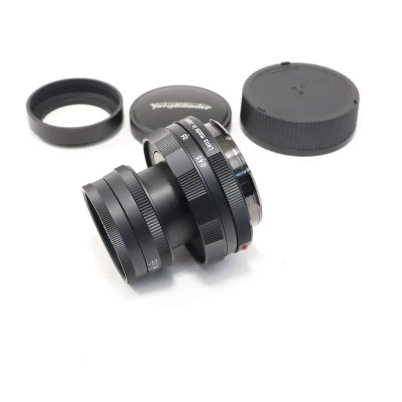 APO-LANTHAR 50mm F3.5 VM Type I マットブラックペイント