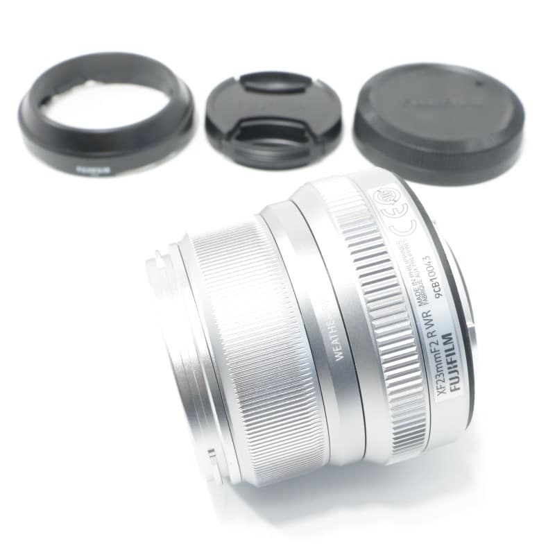 フジノンレンズ XF23mmF2 R WR シルバー