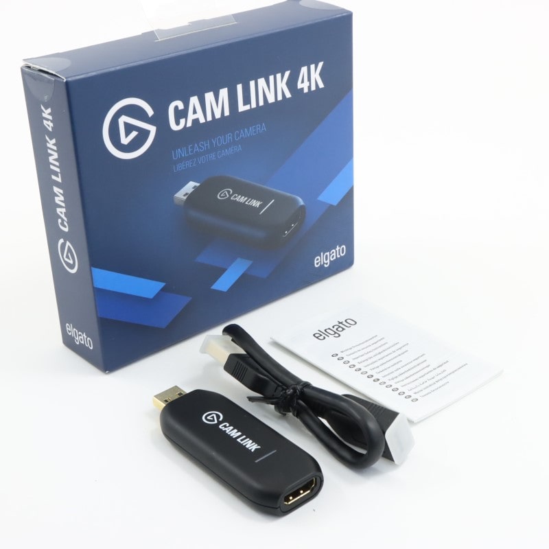 ELGATO Cam Link 4K 10GAM9901 [録画配信用コンパクトHDMIキャプチャカード]
