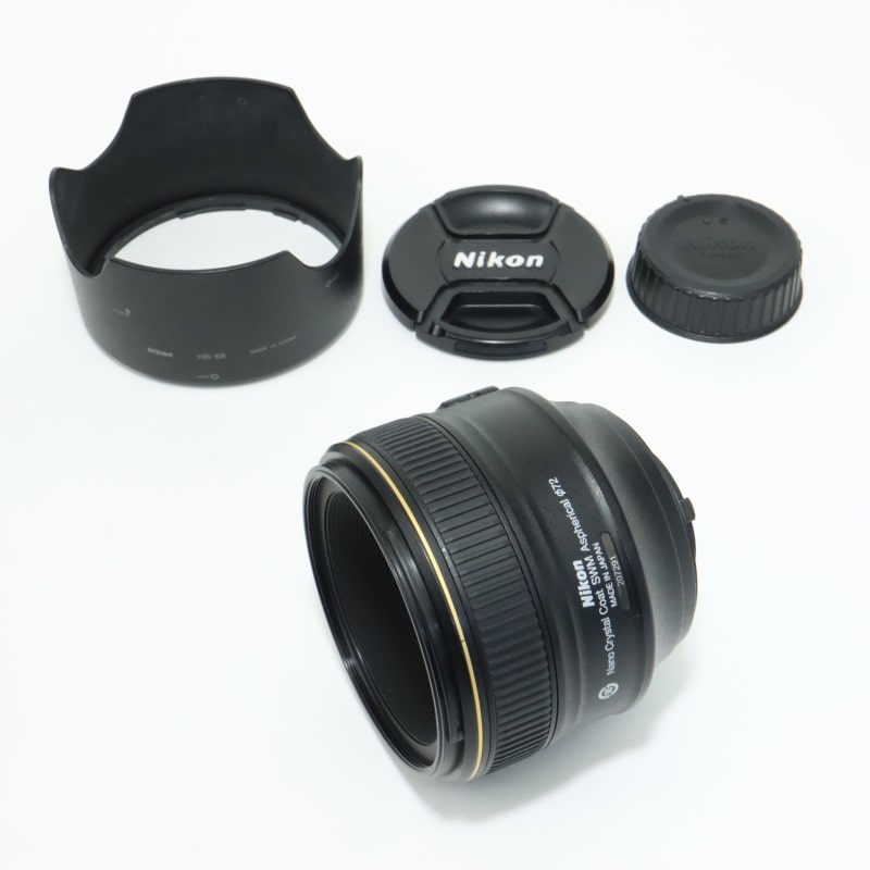 Nikon (ニコン) AF-S NIKKOR 58mm f/1.4G｜交換レンズ・レンズアクセサリー (Lenses  Lens  Accessories)一眼レフ用レンズ (SLR Lenses)｜中古｜フジヤカメラネットショップ